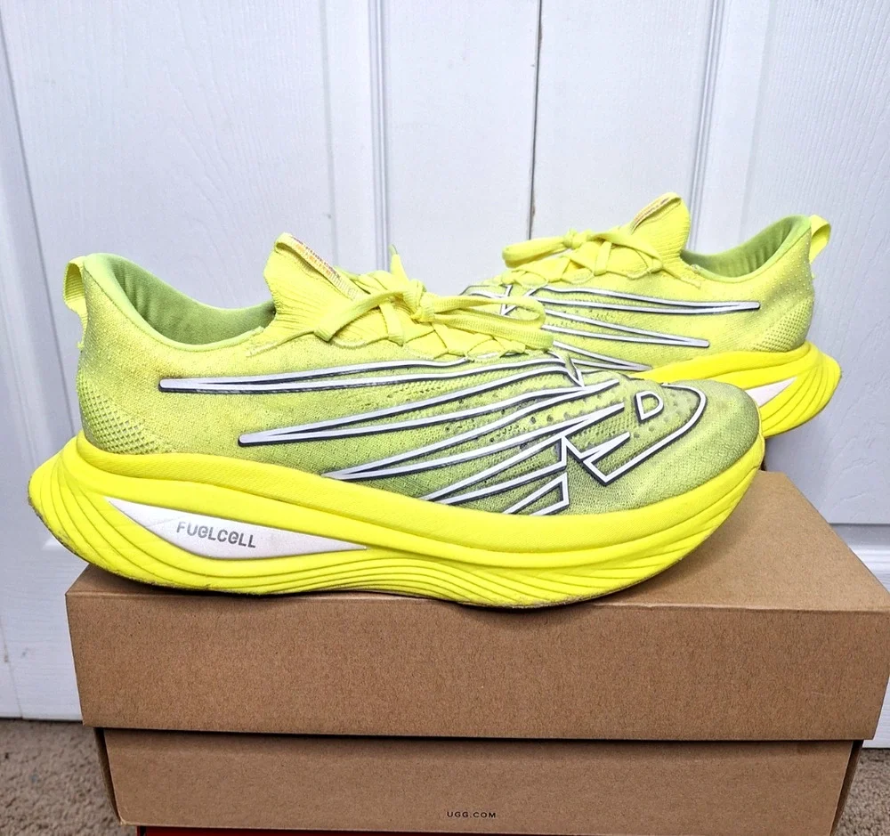 New Balance FuelCell SuperComp Elite V3 Cosmic Pineapple size 12